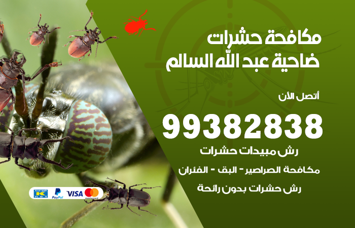 مكافحة حشرات ضاحية عبد الله السالم